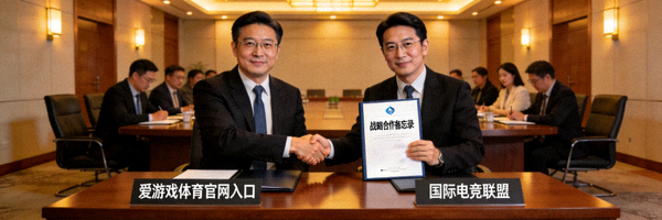 爱游戏体育官网入口与国际电竞联盟代表交换战略合作备忘录文本